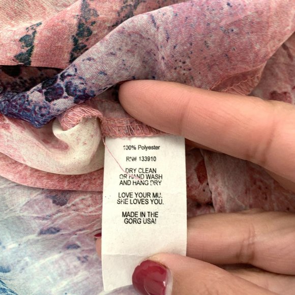 Show Me Your Mumu Size M Jodi Rae Tank Top Rainbow Python Straps Ruffles - Picture 8 of 8